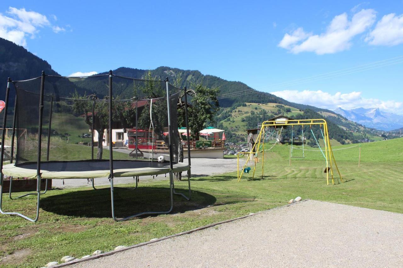 Hotel Les Bernards Praz-sur-Arly Buitenkant foto