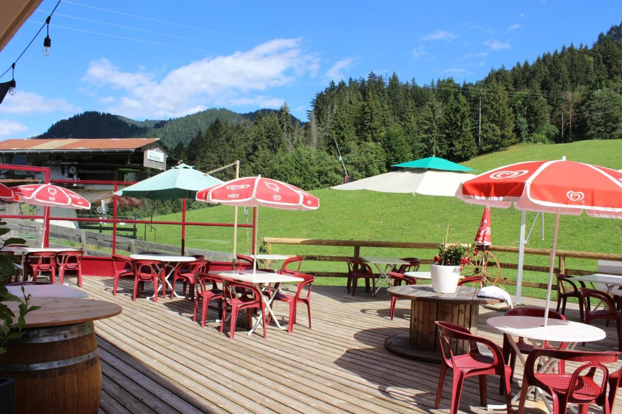 Hotel Les Bernards Praz-sur-Arly Buitenkant foto