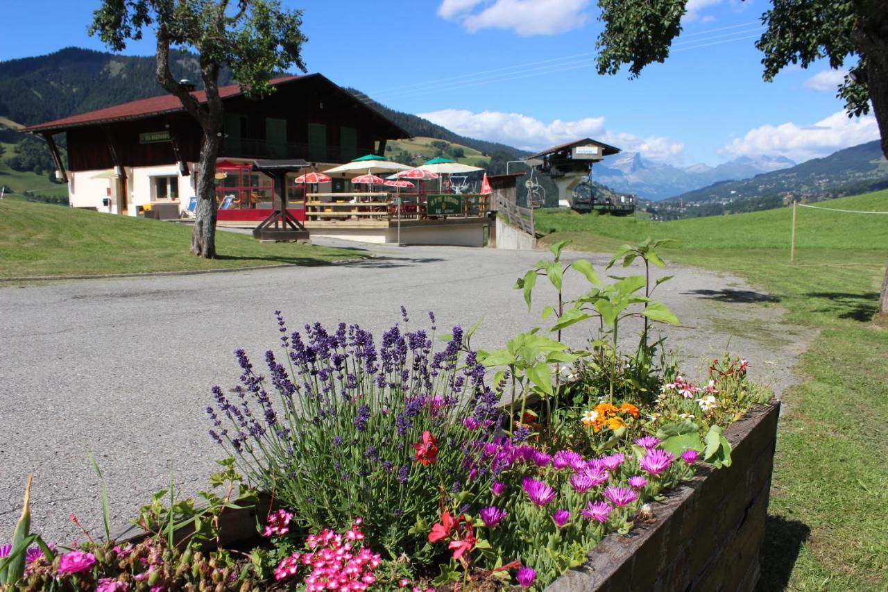 Hotel Les Bernards Praz-sur-Arly Buitenkant foto