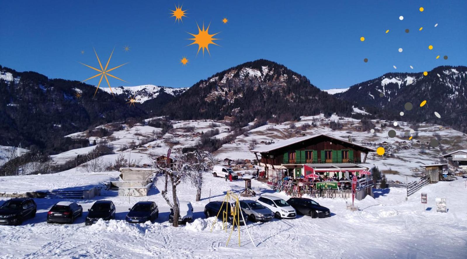 Hotel Les Bernards Praz-sur-Arly Buitenkant foto