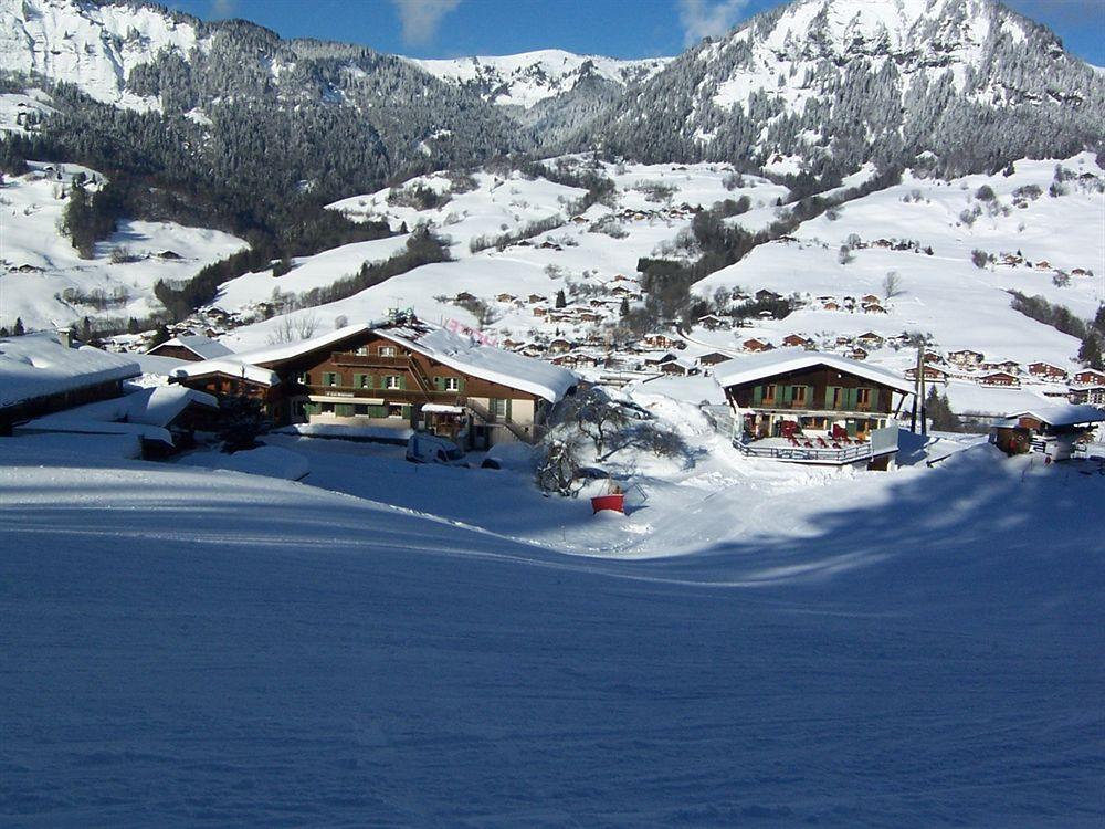 Hotel Les Bernards Praz-sur-Arly Buitenkant foto