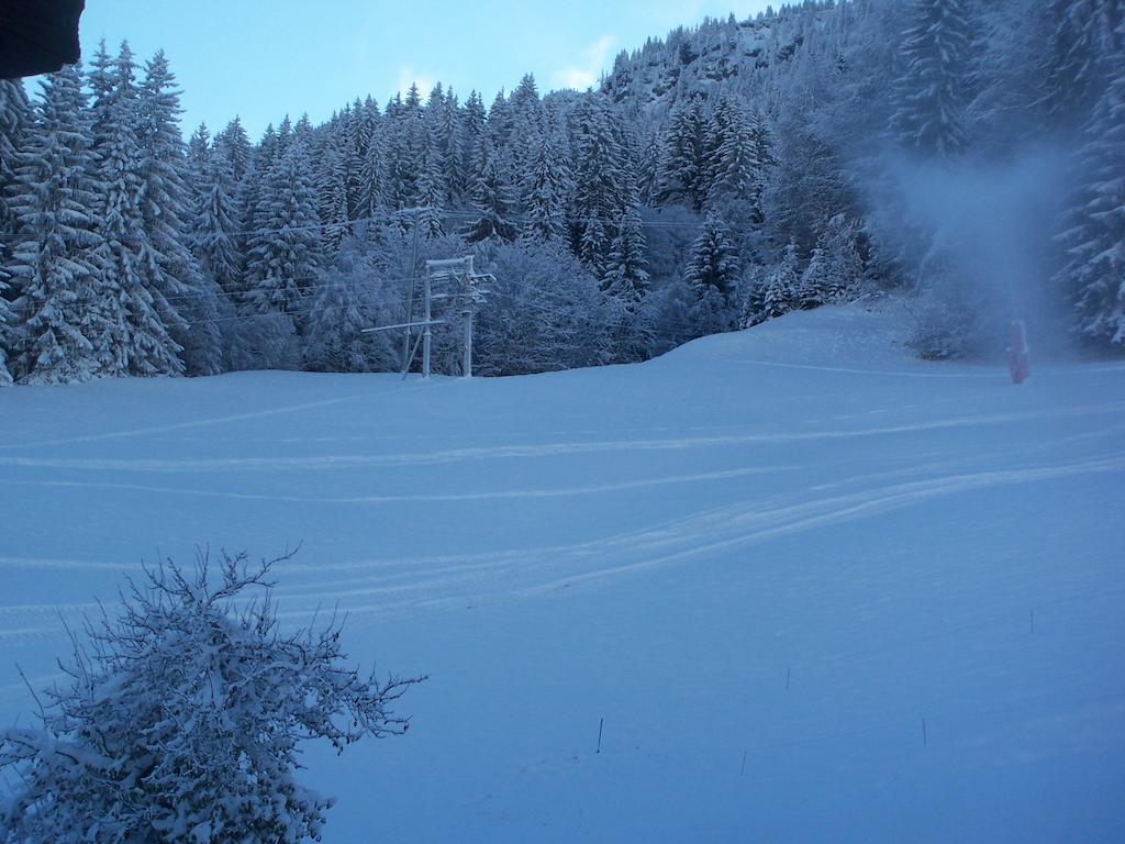 Hotel Les Bernards Praz-sur-Arly Buitenkant foto
