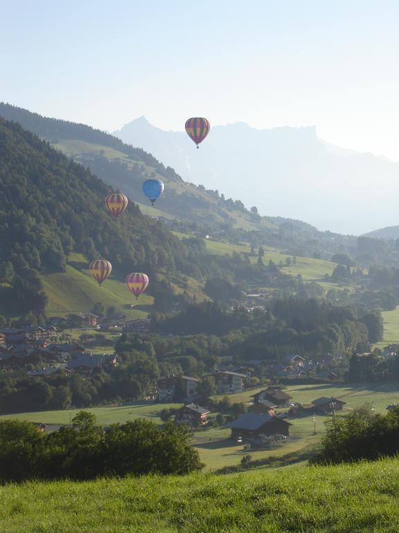 Hotel Les Bernards Praz-sur-Arly Buitenkant foto
